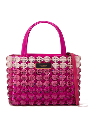 Sam Icon Candy Beaded Small Tote Bag
